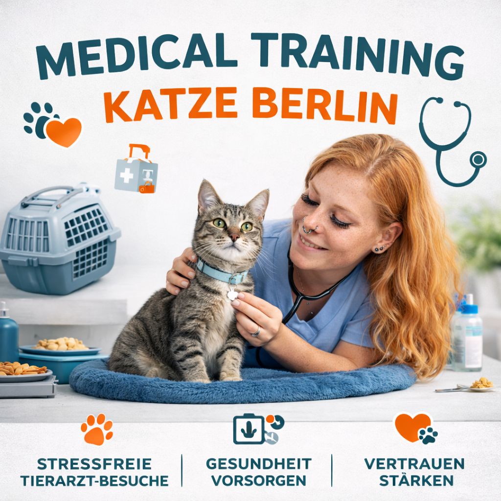 Medical Training für Katzen in Berlin: Stressfrei zum Tierarzt